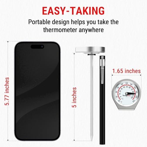 TempPro Dial Instant Read Meat Thermometer for Cooking - Image 4