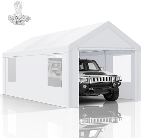 COBIZI 10x20 FT Heavy Duty Carport with Galvanized Frame by COBIZI