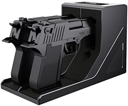 SUMING Universal Pistol Rack, Handgun Rack Pistol Holder for Gun Safe, Gun Holder Protective Pistol Stand Gun Storage Fit Most Handguns by SUMING
