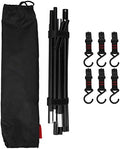 Ultralight Camping Hanging Rack,Cookware Hanging Rack,Outdoor Camping Portable Storage Hook Hanging Rack Folding Tripod Barbecue Tool Bracket by Unknown