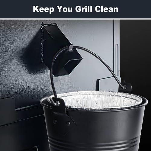 30 Pack BAC407 Grease Bucket Liner with HDW152 Grease Bucket for Traeger Grills,Drip Liner Drip Pan for Traeger Pro Series 575/780, 20/22/34, Ironwood 650/885 Grills,Pit Boss Pellet Grill Smoker - Image 2