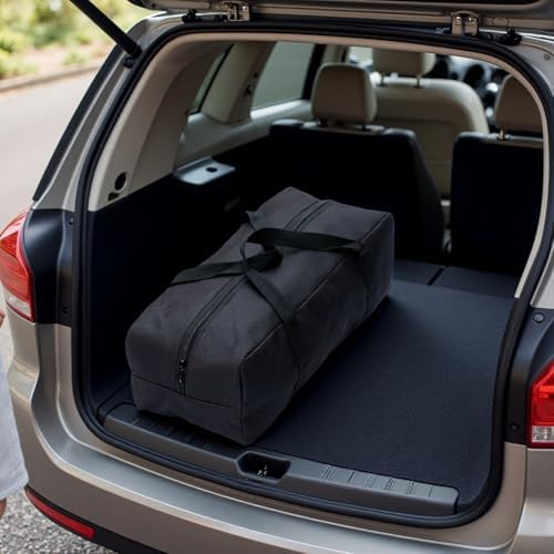 Sports Duffle Bag - Waterproof Baseball Equipment Organizer with Shoe Compartment, Wet Pocket & Carry Straps for Gym, Travel, Badminton & Pack 'n Play Storage (20L-22.8''(L)x7.48''(W)x7.48''(H)) - Image 2