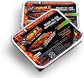 Disposable Charcoal Grill Ideal for Camping and Tailgate Parties -Pack of 2 Portable, Easy To Light, and Convenient charcoal grill Lasts 1.5 hours Grill Anytime, Anywhere by EZGRILL