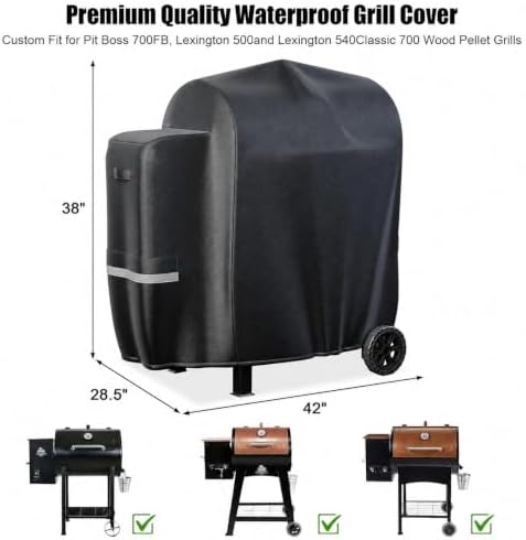QuliMetal 73700 Grill Cover for Pit Boss 700FB/Classic 700 - Image 2
