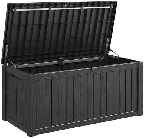 KAMABOKO 160 Gallon Outdoor Storage Box Waterproof Deck Box for Patio by KAMABOKO