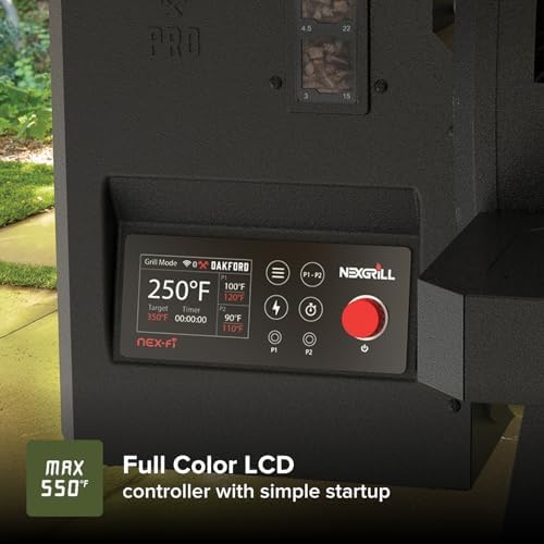 Oakford Pro Pellet Gril with 824 SQ In Cooking Area, I-Site View Indicator - Image 7