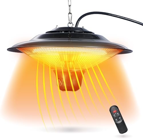 BLACK+DECKER Ceiling Mounted Outdoor Patio Heater, BHOC05, Black by Unknown