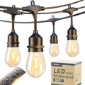addlon 50FT Outdoor String Lights with Remote Dimmable Waterproof Patio by addlon