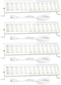 Onforu 100W 4Pack LED Shop Lights,14000lm Shop Lighting for Garage Super Bright,6500K Daylight White Garage Light,IP66 Waterproof Lighting for Workshop Warehouses by Onforu