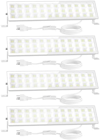 Onforu 100W 4Pack LED Shop Lights,14000lm Shop Lighting for Garage Super Bright,6500K Daylight White Garage Light,IP66 Waterproof Lighting for Workshop Warehouses by Onforu
