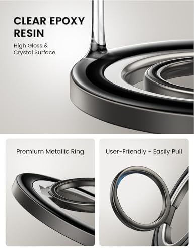 Lamicall [4.4lbs Ultra Magnet] Magnetic Phone Ring Grip for MagSafe - Image 5