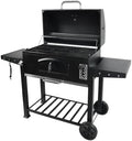 Grill Boss Charcoal Grill w/Large 32" Cooking Area, Includes Warming Rack by GrillBoss