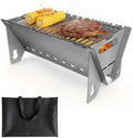 Portable charcoal Grill,Foldable Heavy Duty Camping,Non-Toxic by DIZENDAMAI