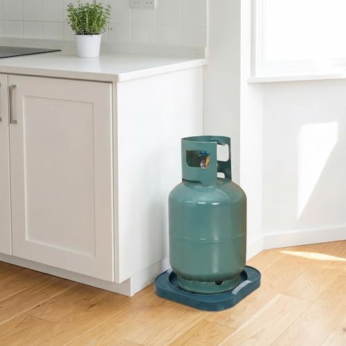 Propane Gas Tank Stand Tray with Wheels for 10lb 20lb Tanks - Image 7