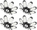 TANBABY 4 Pack Garage Lights, 8+1 Deformable Ceiling Light, 52000LM 6500K by TANBABY