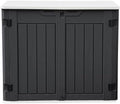 DWVO Outdoor Weather-Resistant Horizontal Storage Shed, 35 Cu Ft Capacity by DWVO
