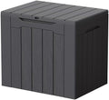 Devoko 29 Gallon Deck Box, Waterproof Resin Outdoor Storage Box by DEVOKO