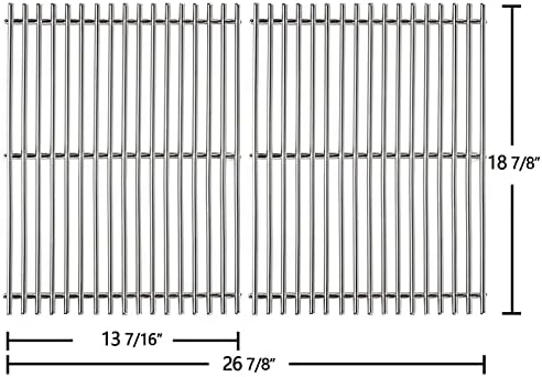 Hongso SUS304 Genesis 2 Grill Grates 66802 for Weber Genesis II 300 II E335 - Image 2