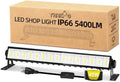 5400LM Shop Light, Plug in Garage Light with Switch, IP66 for Workshop Yard by YIEELOG-DecorYourLife