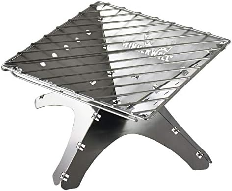 Winnerwell Grate for M Flat Firepit, 2-Piece 304 Stainless Steel Triangular Fire Pit Grill Grate, Cooking Platform for Camping Fire Pit, Outdoor Cooking, Grilling and Cookware - Image 4