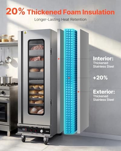 VEVOR Commercial Electric Food Warmer 16-Tier Transparent Single-Door - Image 5