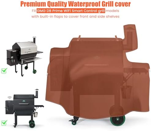 QuliMetal Grill Cover for Green Mountain Daniel Boone Prime WiFi Grills - Image 2