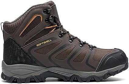NORTIV 8 Men's Ankle High Waterproof Hiking Boots - Image 5