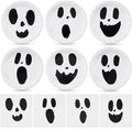 Roshtia 120 Pcs Ghost Paper Plates & Napkins Set, Serves 60, Classic Ghost by Roshtia