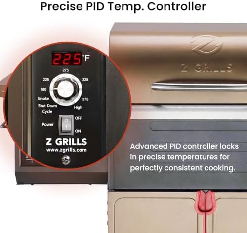 Z GRILLS 600D Wood Pellet BBQ Grill, 572 Sq In, PID 3.0 - Image 3