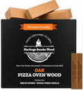 Oak Pizza Oven Wood, 6" Kiln-Dried Oak Hardwood by HeritageSmokeWood