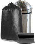 Plasticplace 32-33 Gallon Trash Bags │ 16 Microns │ Black High Density Garbage Can Liners │ 33” x 40” (250 Count) by Plasticplace