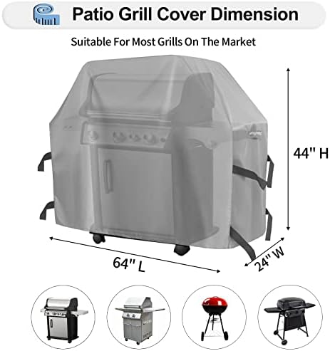 OutdoorLines Waterproof Heavy Duty BBQ Grill Cover - Image 2