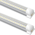 2-Pack T8 LED Shop Light 4FT, 42W 6300 Lumen 6000K Cool White, 4 Years Warranty, Linkable and Plug and Play Lights for Garage Ceiling Workshop Commercial Lighting by SUSLUM