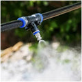 Irrigation Fogging Kit，Farm Cooling Mister for Construction Fence/Livestock/Greenhouse Garden，Outdoor Atomizing Mist Tubing Kit with Brass Nozzles(60m/197') by Unknown