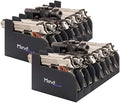 MIND&ACTION Foam Pistol Rack for Gun Safe, Gun Cabinet Accessories, Pistols Holder Storage Organizer, Revolver Firearm Handgun Rack Stand Display by MindAction