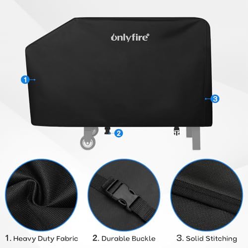 Onlyfire Griddle Cover for Blackstone 28" Griddle, 600D Heavy Duty - Image 3