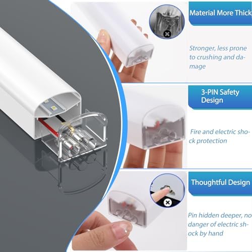 LZHOME LED Hexagon Garage Lights: 15900LM Super Bright 3 Hexagon LED Lights Car Detailing Hexagonal Light for Garage Workshop Warehouse Basement Gym - Image 4