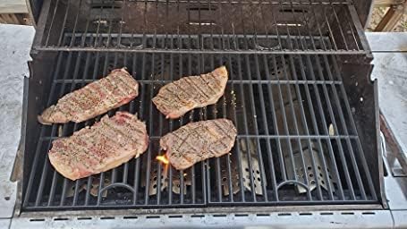Hisencn Cast Iron Grill Grates for Nexgrill 720-0830H, 17''x26.4'', 2 Pack - Image 6
