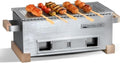 The Bincho Grill 16" Mini Yakitori Grill – Stainless Steel Mini Tabletop Charcoal BBQ with Charcoal Box, Optimized Airflow & Cool-Touch Base - Perfect for Japanese Grilling, Skewers, Meat, Seafood by TheBinchoGrill