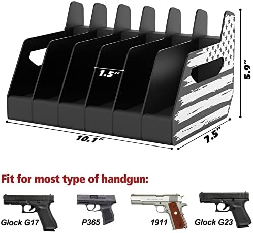 Foam Pistol Rack for Gun Safe|Gun Cabinet Accessories - Image 4
