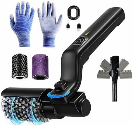 Cordless Electric Grill Brush Rechargeable 400RPM Powerful by PONYBRO