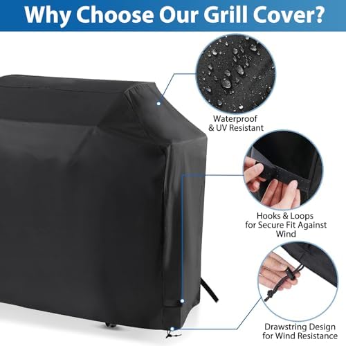54 Inch Gas Grill Cover for Monument Mesa M405BZ & M415BZ, Mesa 400 Series - Image 4