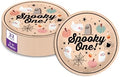 Spooky One First Birthday - 32 Piece Disposable Party Supplies - Decorations for Halloween 1st Birthday Round Party Plates - Large 9" Paper Plates In Bulk by BirthdayGalore
