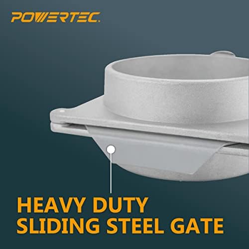 POWERTEC 70165V 3-Inch Blast Gate, 1 PK - Image 3