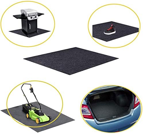 Brinman Under Grill Mat,Premium Grill Mat for Deck, Under Grill Floor Mats to Protect Deck,BBQ Mat for Under BBQ, Absorbent Oil Pad Protector for Decks and Patios,Waterproof, Reusable,(36x30 Inches)… - Image 6