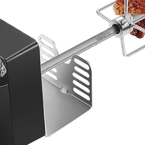 FixtureDisplays® BBQ Grill Stainless Steel Rotisserie Motor Mounting Bracket Set Fits 3" Motors (Bracket Size) May Need Drill Additional Holes on Your Grill 21909-NF - Image 2