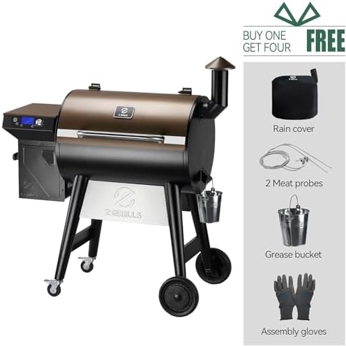 Z GRILLS 7002C Outdoor BBQ Grill, 697 sq in, PID 3.0 - Image 6