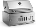28In Large Built in Charcoal Grills for Outdoor Kitchen Island by XLB-TYNFD