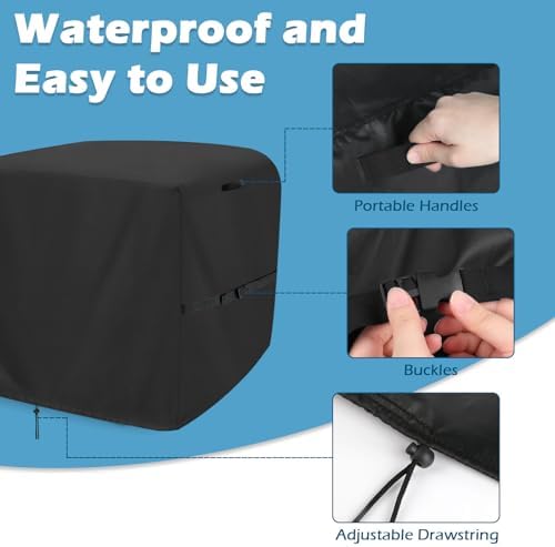 Waterproof Grill Cover for Ninja Woodfire Artisan Pizza Oven MO201 - Image 6