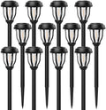 DERAYSION 12 Pack Solar Lights Outdoor, Waterproof LED Solar Pathway Lights by DERAYSIONSolarLighting